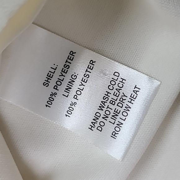 Lulu's Ivory Sheath Sleeveless Dress Barbell Neck Size Medium - Picture 7 of 9
